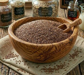 Λιναρόσπορος Σπόροι (Ωμοί – Ανάλατοι) / Raw Flaxseeds (Whole – Unsalted)