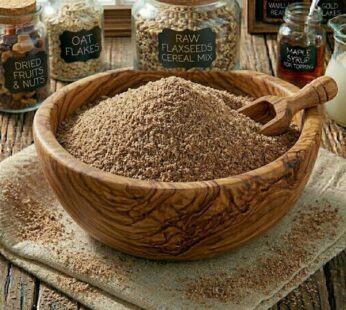 Λιναρόσπορος Τρίμμα (Ωμός – Ανάλατος) / Raw Ground Flaxseeds (Unsalted)