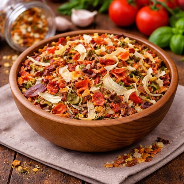 Μείγμα Λαχανικών (Κομμάτια) / Dehydrated Vegetable Mix (Pieces) 1 Μείγμα Λαχανικών (Κομμάτια) / Dehydrated Vegetable Mix (Pieces)