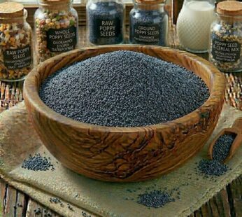 Παπαρουνόσπορος (Σπόροι – Ωμοί) / Raw Poppy Seeds