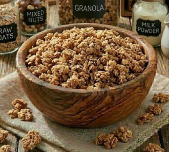 Τραγανές Νιφάδες Βρώμης / Crunchy Oat Clusters (Granola)